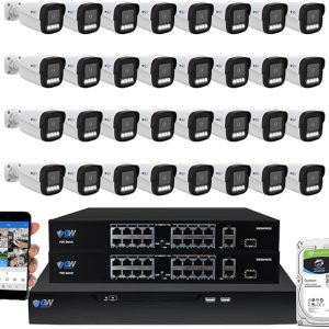 32 Channel AI Security Camera System