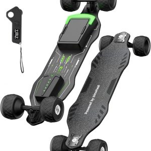 isinwheel Off Road Electric Skateboard with Remote 1200W