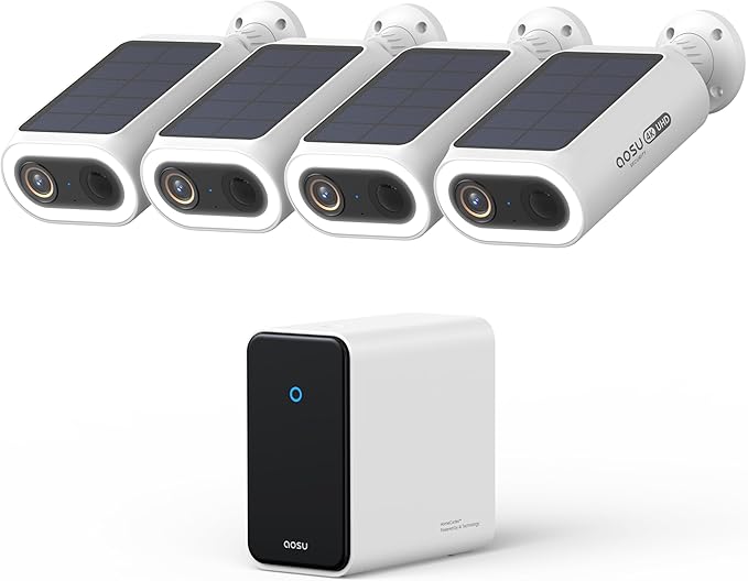 Wireless Outdoor Solar Security Cameras